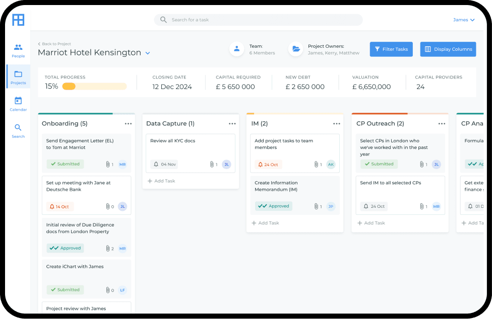 FinTech8 Project Board